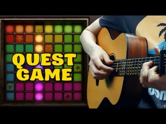 TRACE Definitive Edition Quest Game music on guitar
