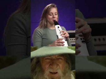 Гендальф - Духовой синтезатор NUX NES-1 #гендальф #gandalf #lordoftherings