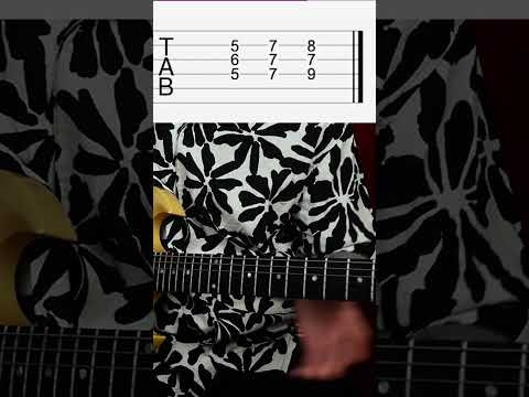 Одна из самых популярных фишек для аккордов с цифрой 7 Одна из самых популярных фишек для аккордов с цифрой 7